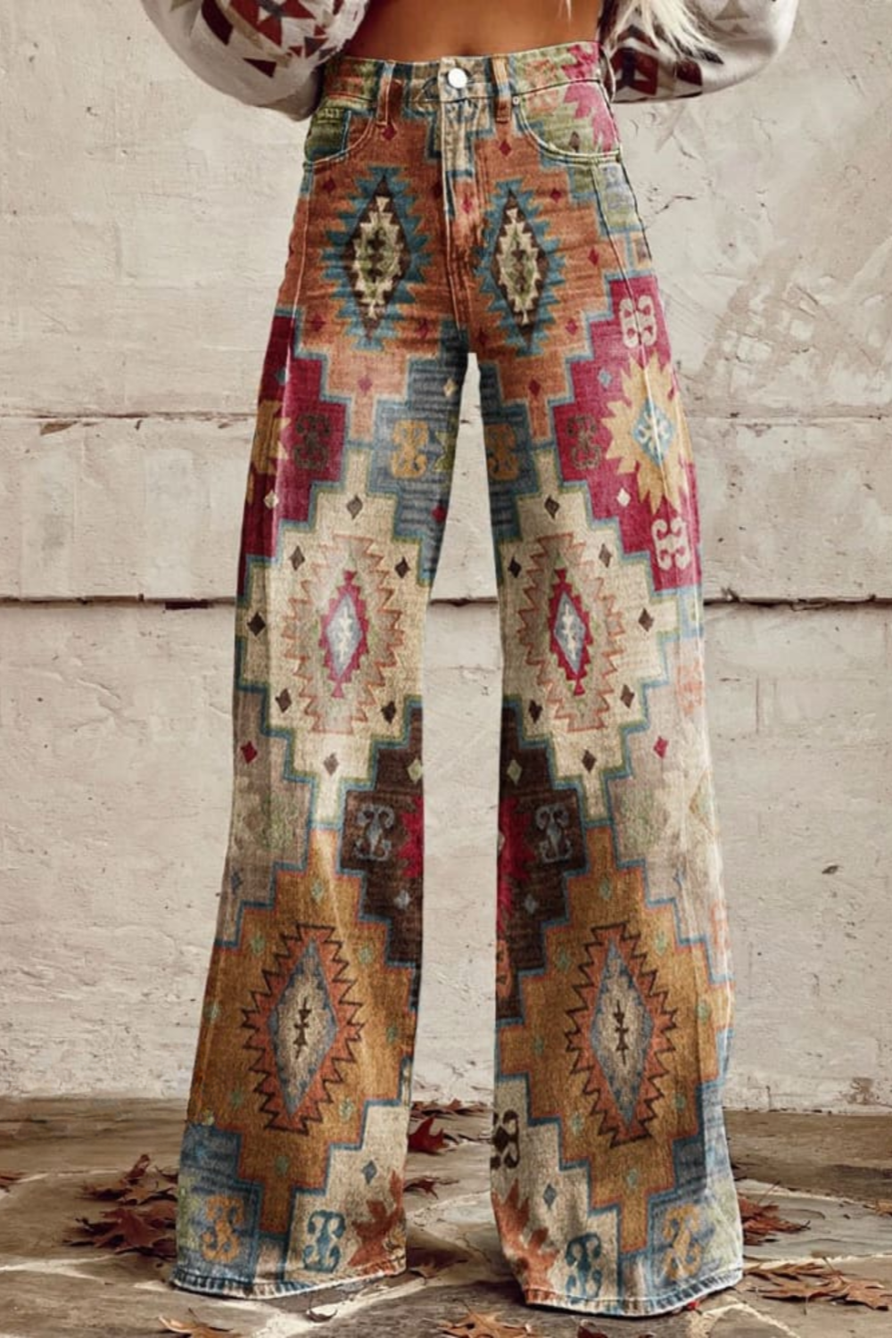 Aire | Pantalones boho vintage