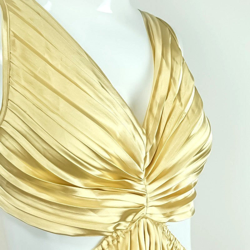 Laia | Vestido Largo Plisado